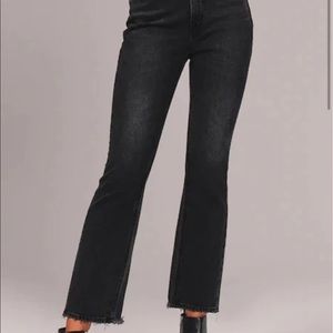 Abercrombie kick flare jeans